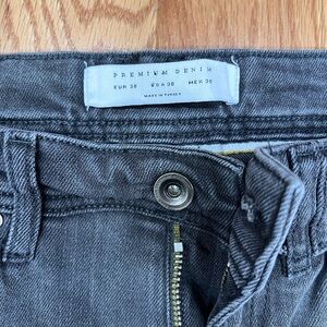 Zara Gray Denim Jeans